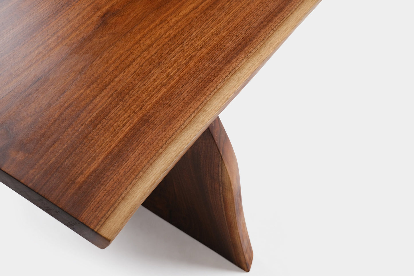 Live Edge Black Walnut Coffee Table l Single Slab Wood #2