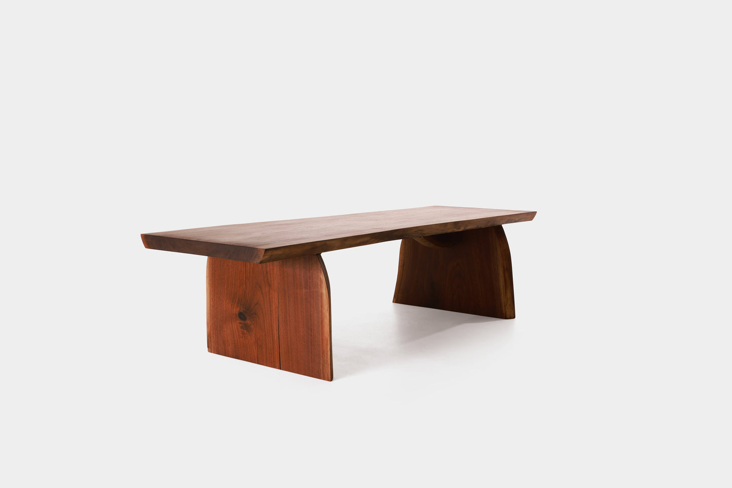 Live Edge Black Walnut Coffee Table l Single Slab Wood #2