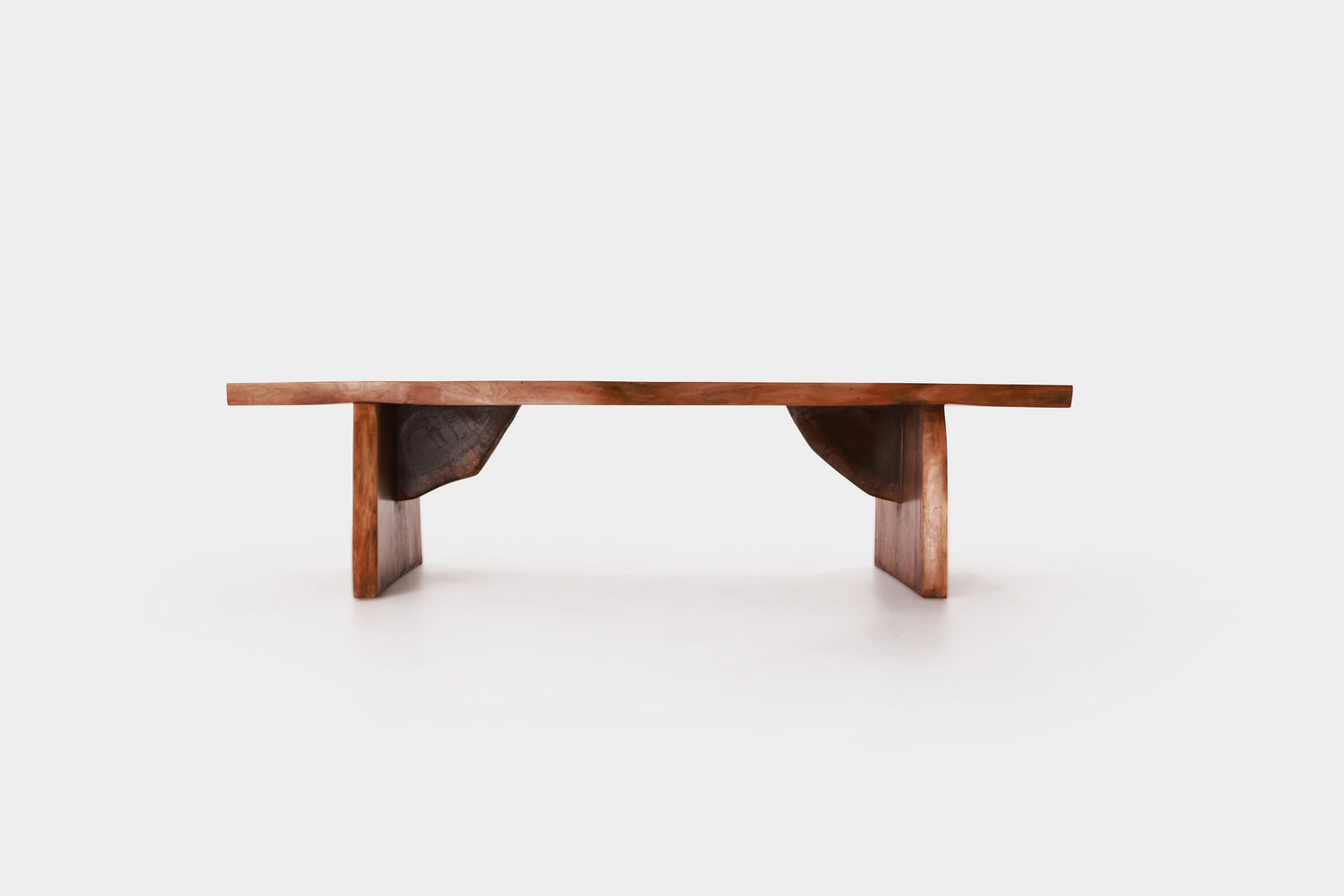 Live Edge Black Walnut Coffee Table l Single Slab Wood #1