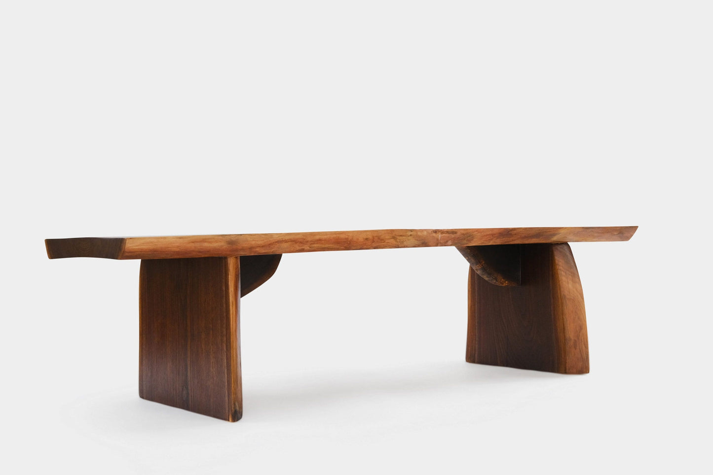 Live Edge Black Walnut Coffee Table l Single Slab Wood #3